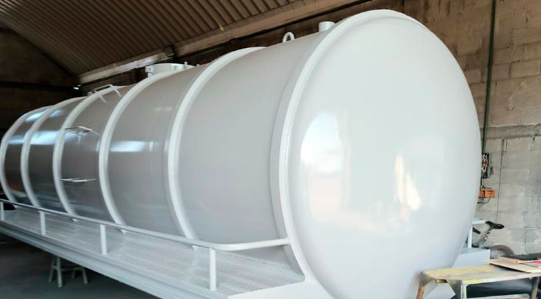 Tanques de almacenamiento de acero al carbón e inoxidable